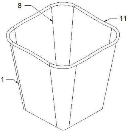 一种新型环保的纸容器结构的制作方法