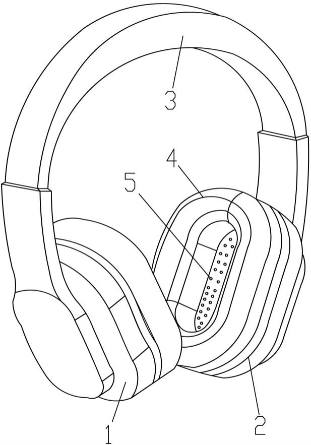 一种具有号角高音的HiFi头戴式耳机高音组件结构的制作方法