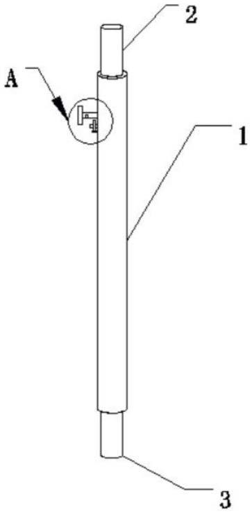 一种防松动指向准确的方向盘连接轴的制作方法