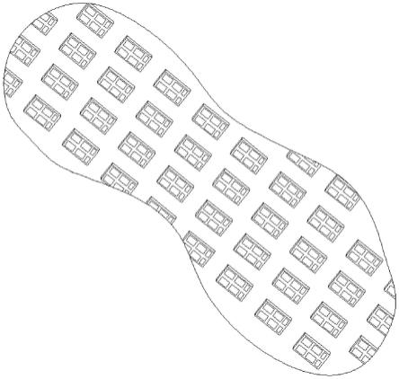 一种钛氪超透高透光强缓震鞋底的制作方法