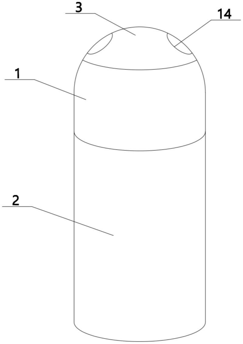 一种不倒翁杯盖及带不倒翁杯盖的保温杯的制作方法