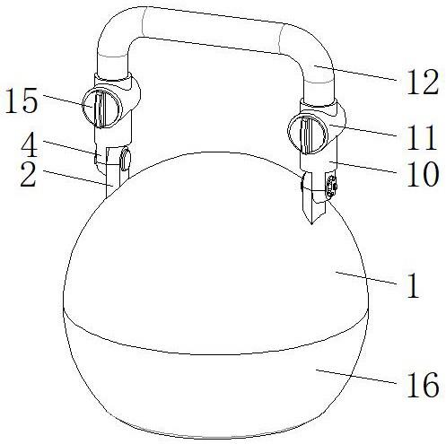 一种可调多功能组合壶铃的制作方法