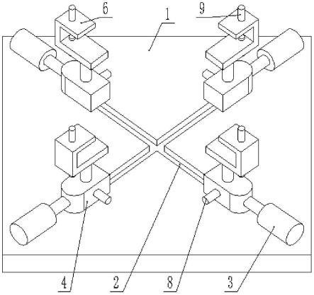 龙门铣床机身用螺母座加工夹具的制作方法