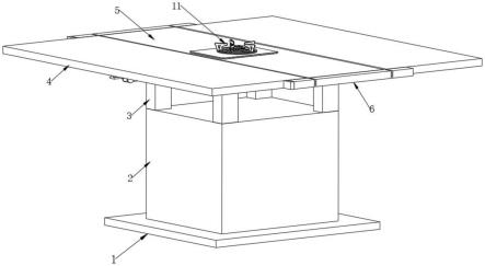 一种长方形板条瓦斯桌的制作方法