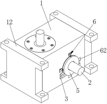 凸轮分割器轴承支架密封结构的制作方法