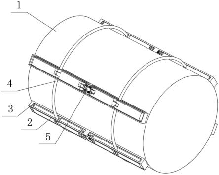 一种玻璃钢储存罐运输保护用防护装置的制作方法