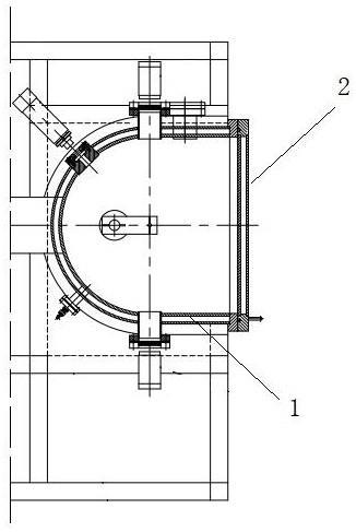 U型炉结构高温密封装置的制作方法