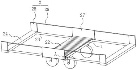 基于竹林基地材料运输用的一种运输车的制作方法