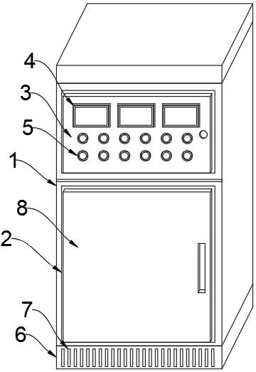 一种稳定型多级电力柜安装结构的制作方法