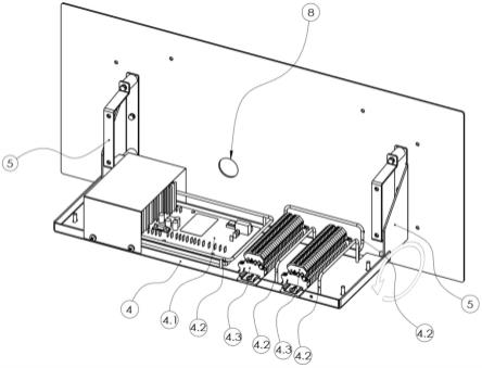 一种翻盖式发电机辅助接线盒的制作方法