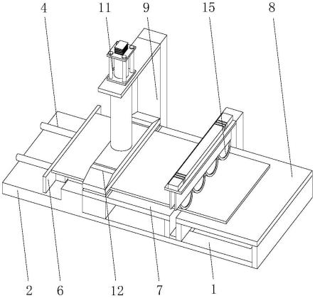 一种建筑模板加工用边缘固定剪切装置的制作方法