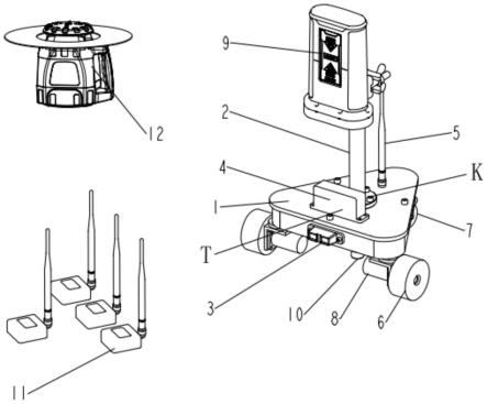 测量地面起伏的传感装置及地坪平整度测量机器人的制作方法