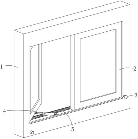 塑钢平开窗的制作方法