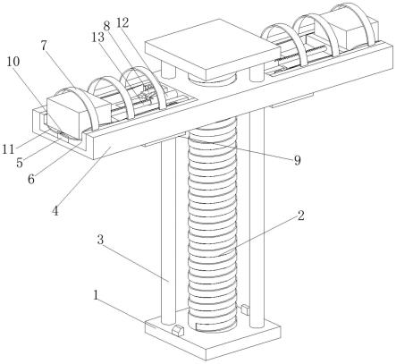 一种含有堆垛机的单立柱自动化立体仓库的制作方法