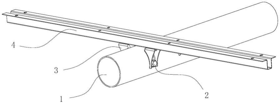 光伏支架用檩条安装结构的制作方法