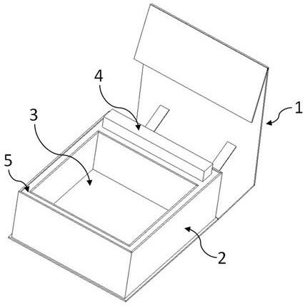 一种抽拉自动升起结构包装盒的制作方法