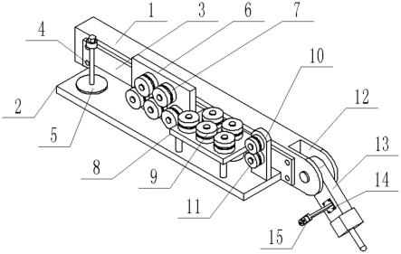 一种方便调节的焊接机用送丝校直装置的制作方法