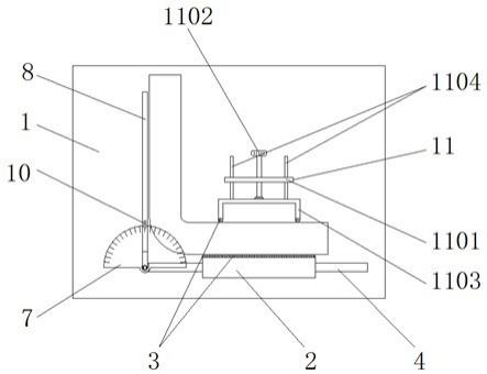 一种弯管角度检测微角度调节装置的制作方法