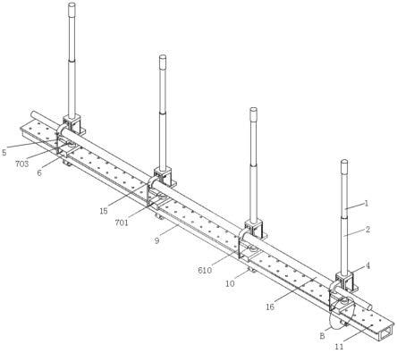 一种装配式高稳固龙骨架吊顶设计结构的制作方法
