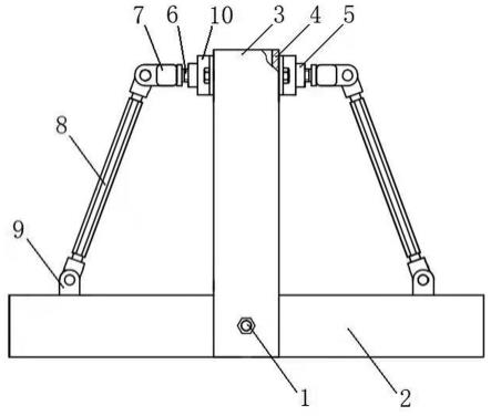 摊铺机熨平板拱度调节装置的制作方法
