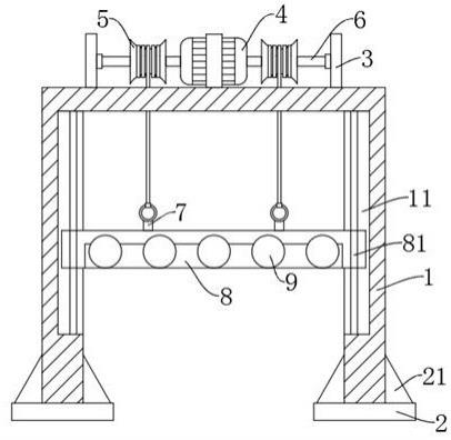 一种应用于桥梁建筑的限高防护栏结构的制作方法