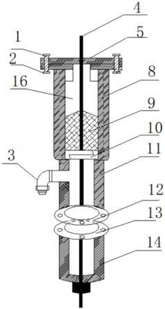 一种有线随钻水龙头增压缸循环装置的制作方法
