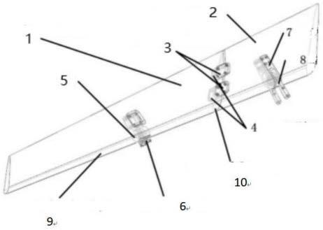 一种无人机前襟翼舵面结构的制作方法