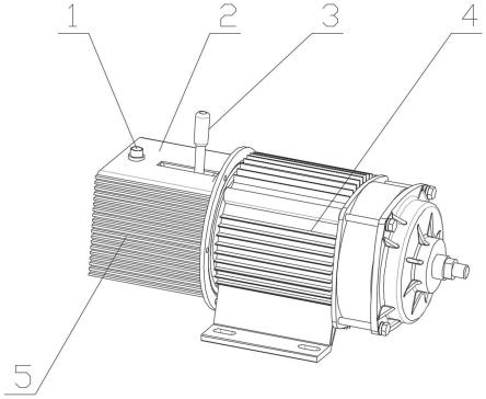 电磁制动三相异步电动机用保护壳的制作方法