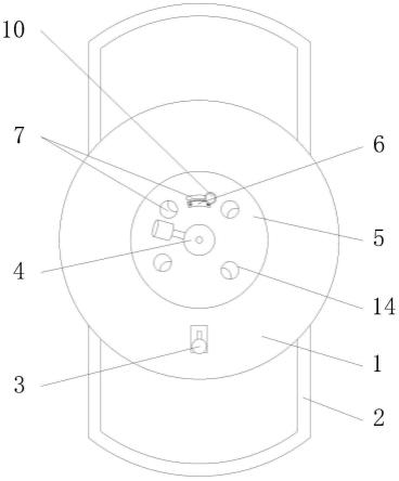 一种空化射流清洗盘齿轮式调负压装置的制作方法