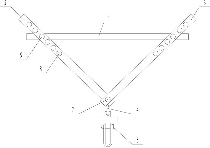 铁塔接电线悬挂操作装置的制作方法