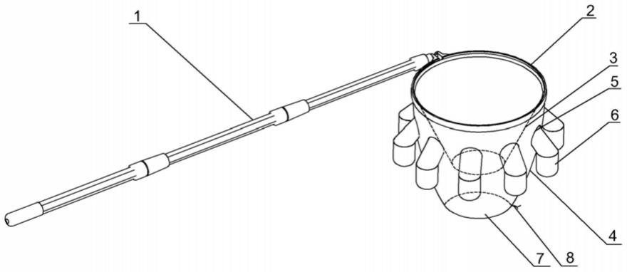 一种红彩瑞猎蝽成虫捕抓收集装置的制作方法