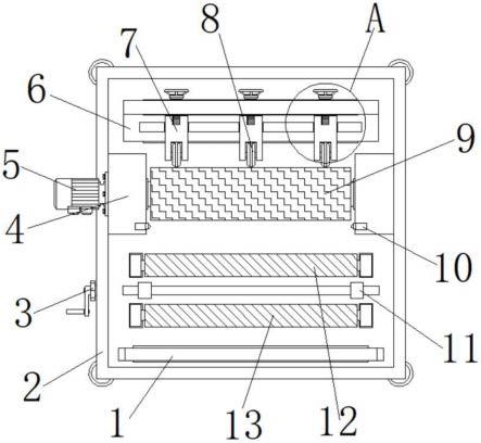 一种设有激光指示功能的用于服装加工的切条机的制作方法