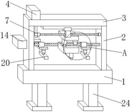 一种线性三轴多工位机器人加工用焊接工装台的制作方法