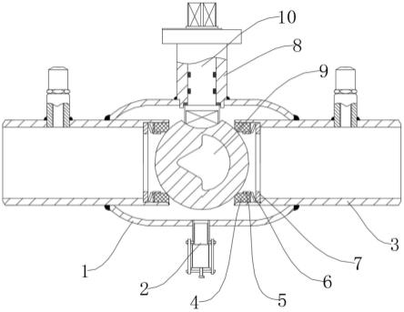 调节V型焊接球阀的制作方法