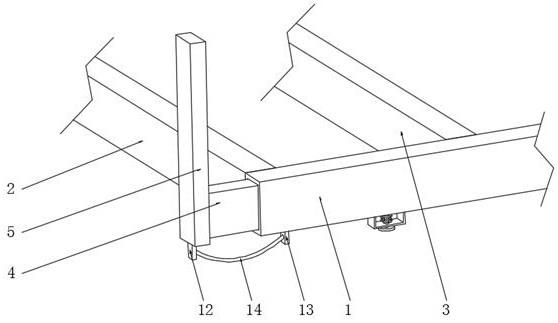 一种仓栅式运输半挂车的立柱抽拉结构的制作方法
