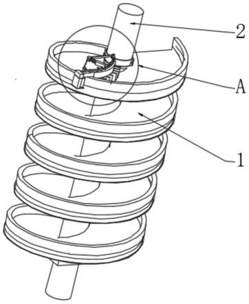 一种带导流装置的螺旋分选机的制作方法