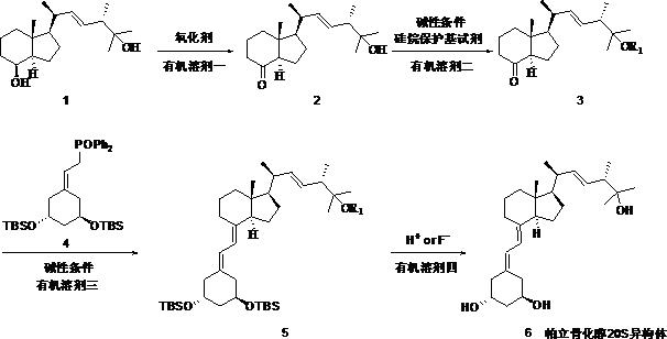一种帕立骨化醇20S异构体杂质的制备方法与流程