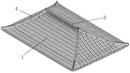 具有弧面造型的瓦脊积木结构、玩具及其搭建方法与流程