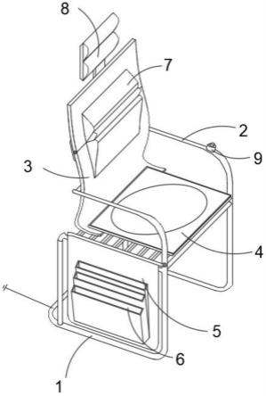 一种多功能办公座椅的制作方法