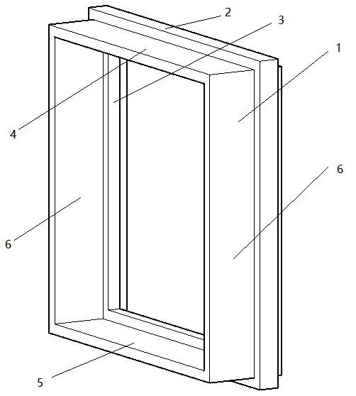适用于叠合剪力墙的UHPC门窗套的制作方法
