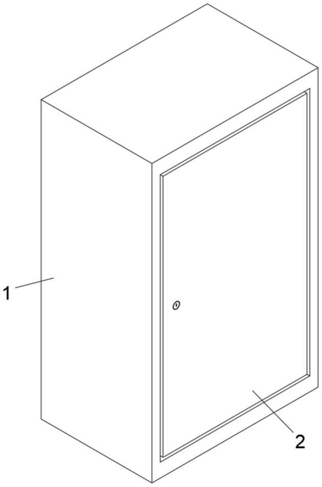 一种可移动柜内排线面板的低压配电柜的制作方法