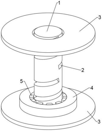一种立式炮塔铣床旋转连接件的制作方法