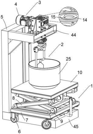 分级调节式高效搅拌器的制作方法