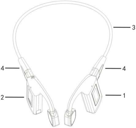 一种头戴耳挂式无线导游设备的制作方法