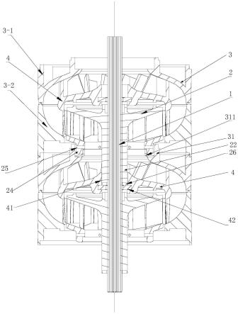 深井泵及叶轮支撑结构的制作方法