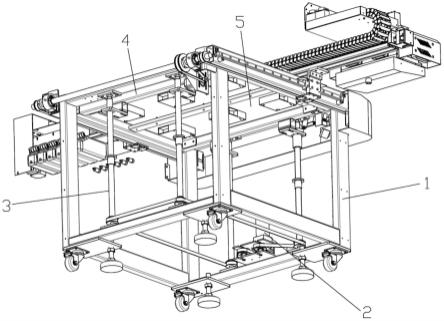一种万能打印机的吸附平台升降结构的制作方法