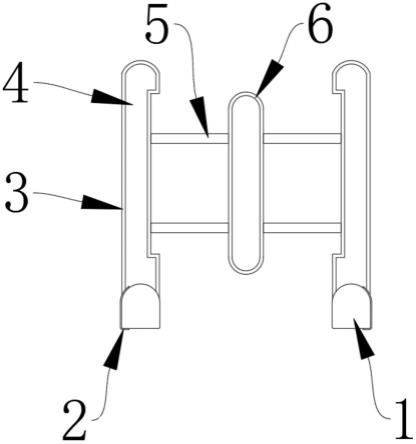 一种计算机用的折叠式支撑架的制作方法