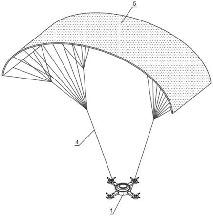 无人机用具有自动储能转动的防坠毁螺旋桨及方法与流程