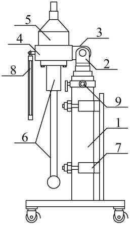 一种改进型气动支腿式帮锚杆钻机的制作方法