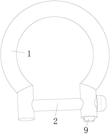 一种可自动脱钩的热镀锌美式弓型卸扣的制作方法